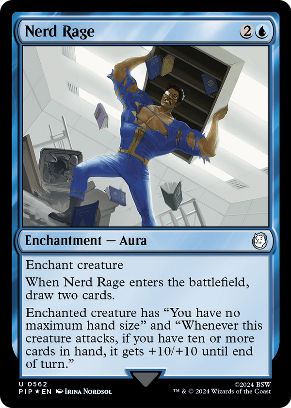 Nerd Rage (Surge Foil) (PIP-562) - Fallout Foil