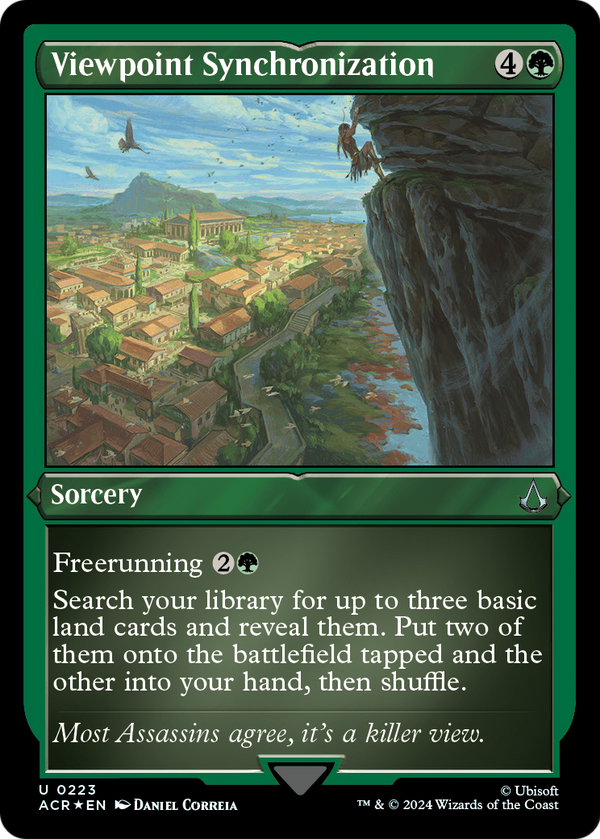 Viewpoint Synchronization (Foil Etched) (ACR-223) - Assassin's Creed Foil