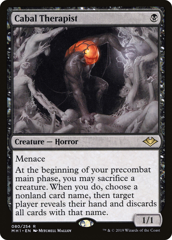 Cabal Therapist (MH1-080) - Modern Horizons Foil
