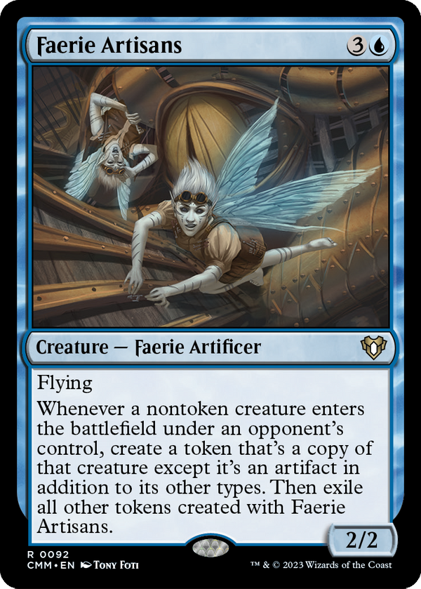 Faerie Artisans (CMM-092) - Commander Masters Foil