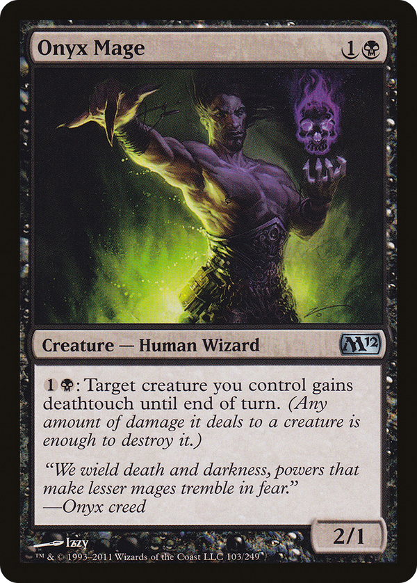 Onyx Mage (M12-103) - Magic 2012