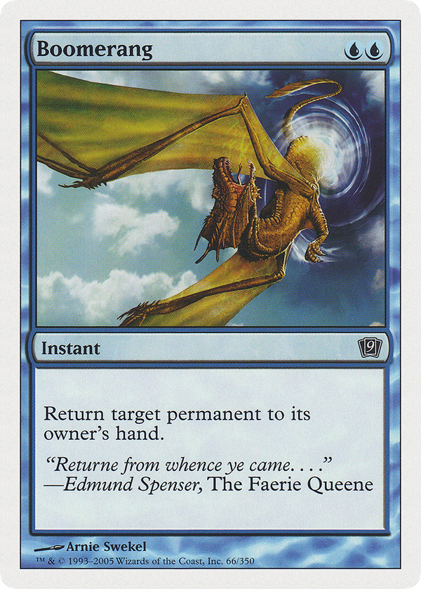 Boomerang (9ED-066) - 9th Edition Foil