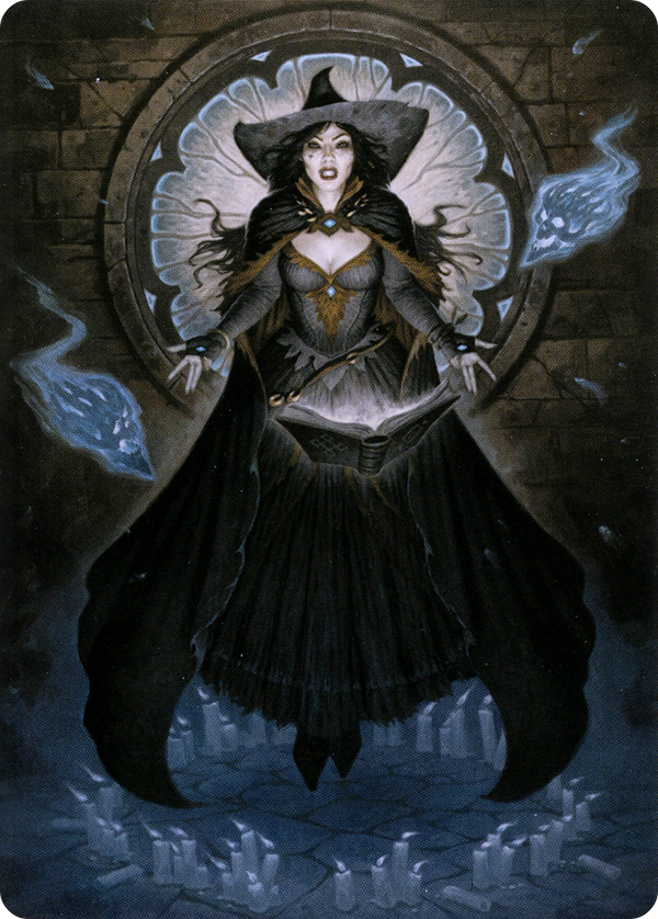 Tasha, the Witch Queen // Tasha, the Witch Queen (ACLB-076) - Battle for Baldur's Gate Art Series (Borderless)