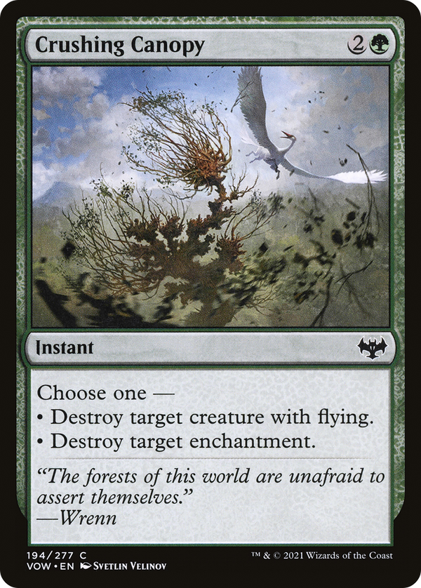 Crushing Canopy (VOW-194) - Innistrad: Crimson Vow
