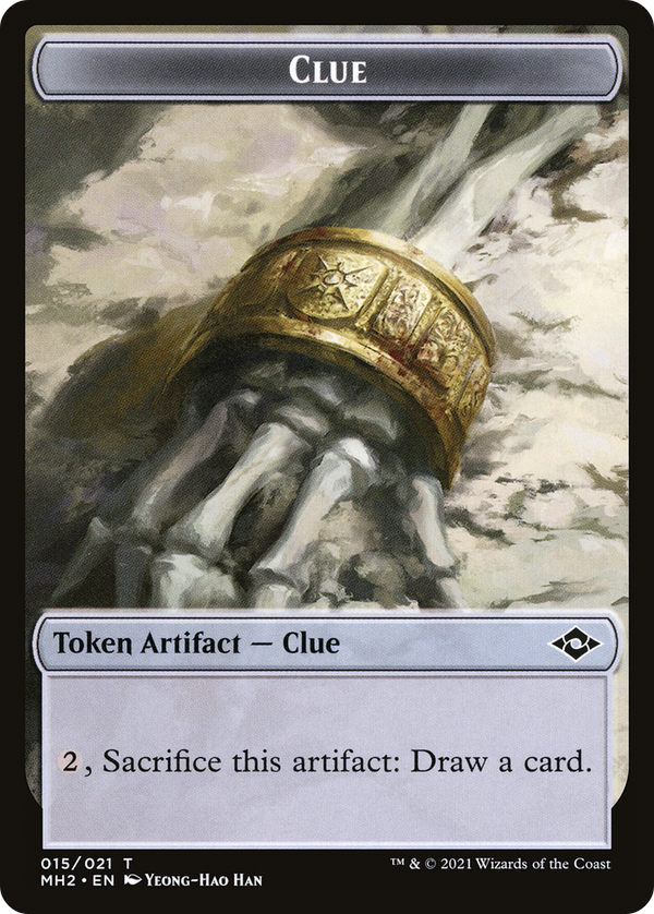 Clue (TMH2-015) - Modern Horizons 2 Tokens Foil