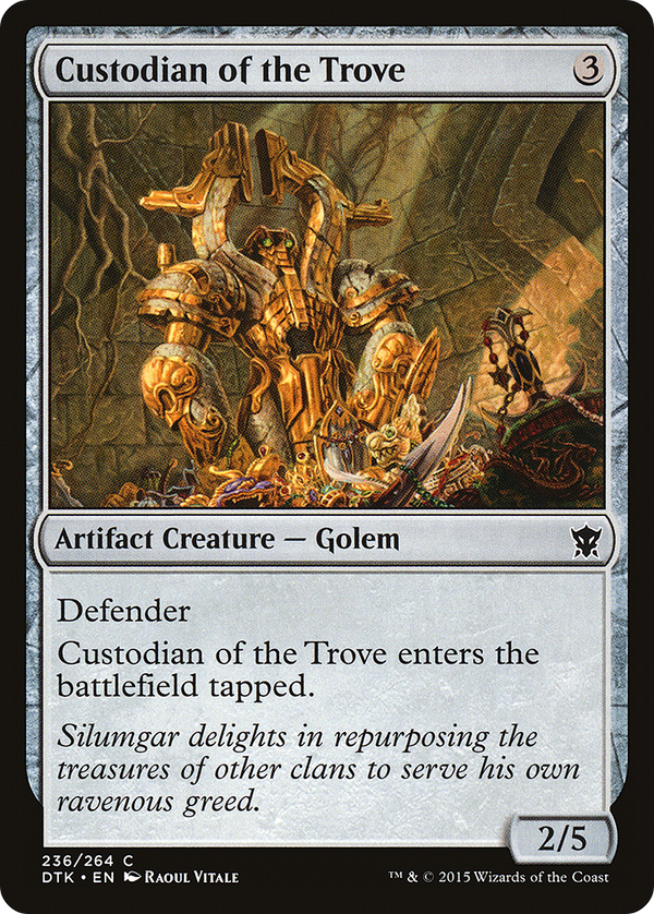 Custodian of the Trove (DTK-236) - Dragons of Tarkir Foil