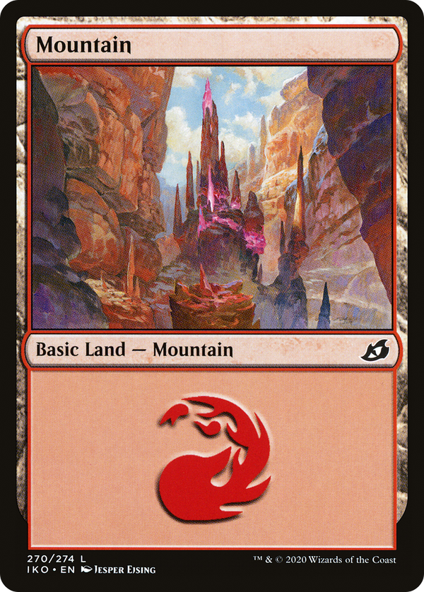 Mountain (270) (IKO-270) - Ikoria: Lair of Behemoths Foil