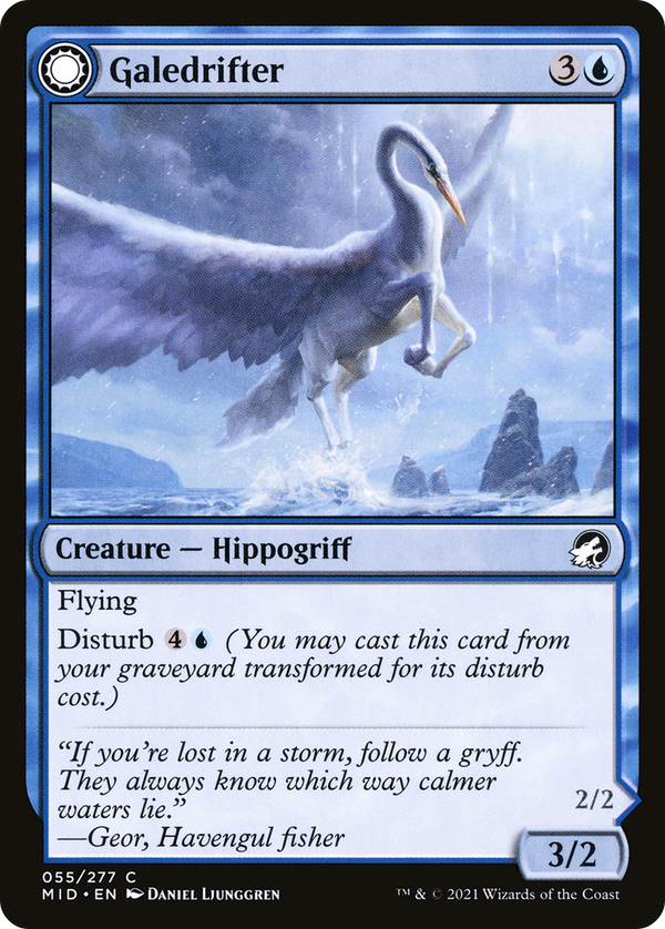 Galedrifter (MID-055) - Innistrad: Midnight Hunt: (Double Faced Transform)