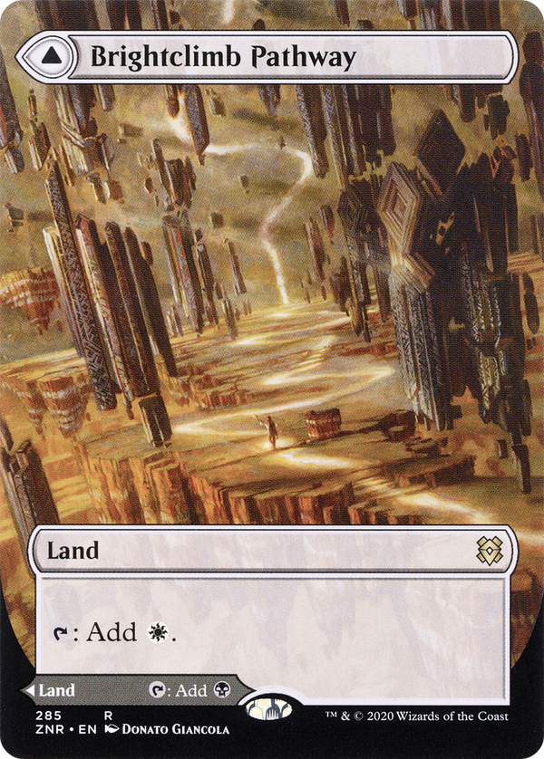 Brightclimb Pathway (Borderless) (ZNR-285) - Zendikar Rising: (Showcase)