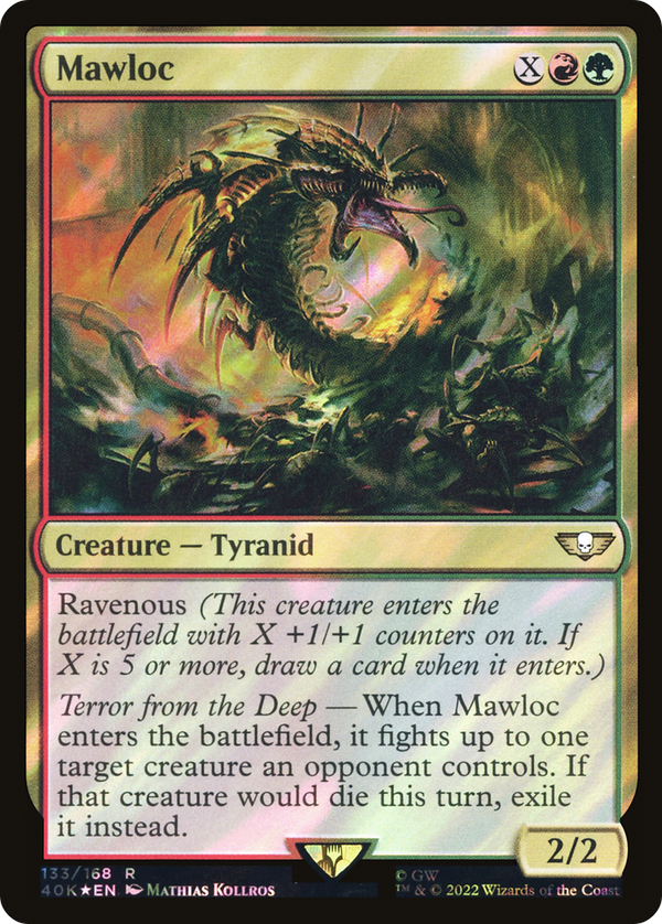 Mawloc (Surge Foil) (40K-133) - Warhammer 40,000 Commander Foil