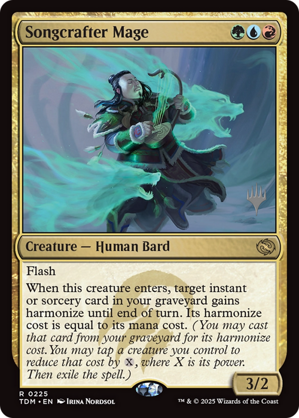 Songcrafter Mage (PPTDM-225) - Promo Pack: Tarkir: Dragonstorm