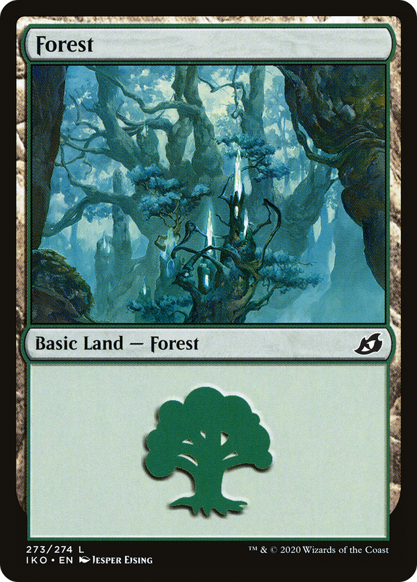 Forest (273) (IKO-273) - Ikoria: Lair of Behemoths Foil
