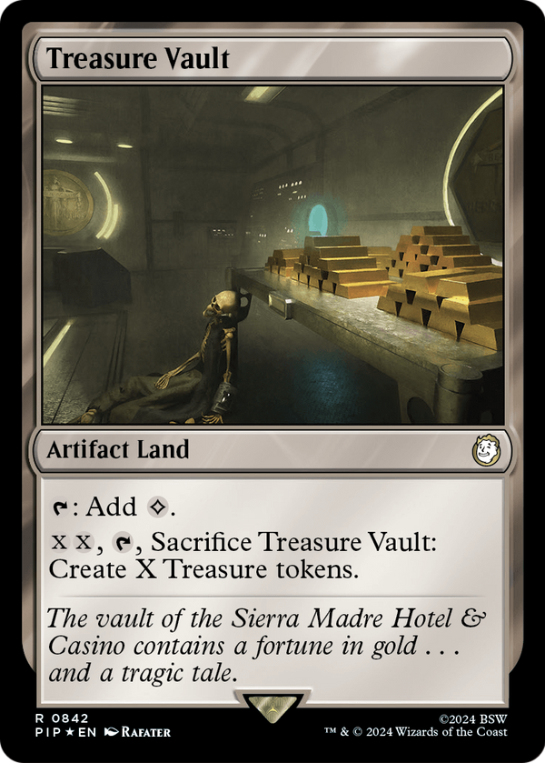 Treasure Vault (Surge Foil) (PIP-842) - Fallout Foil
