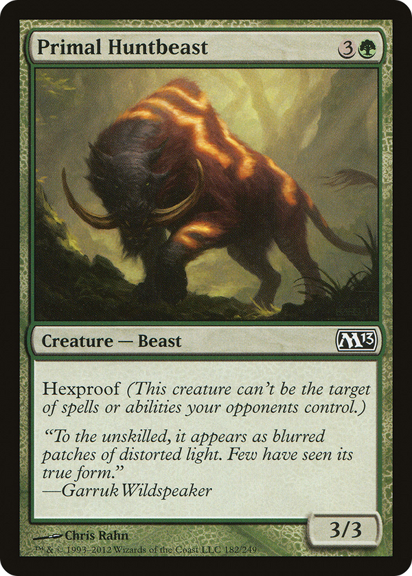 Primal Huntbeast (M13-182) - Magic 2013 Foil