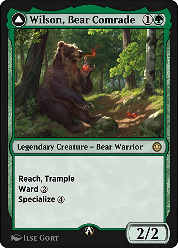 Wilson, Bear Comrade (HBG-019) - Alchemy Horizons: Baldur's Gate