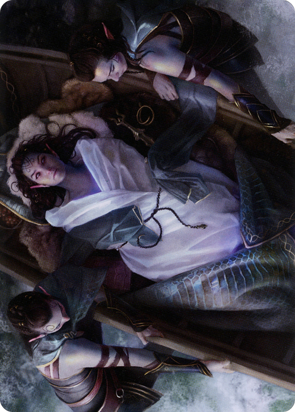 Return Upon the Tide // Return Upon the Tide (ASKHM-026) - Art Series: Kaldheim (Borderless)