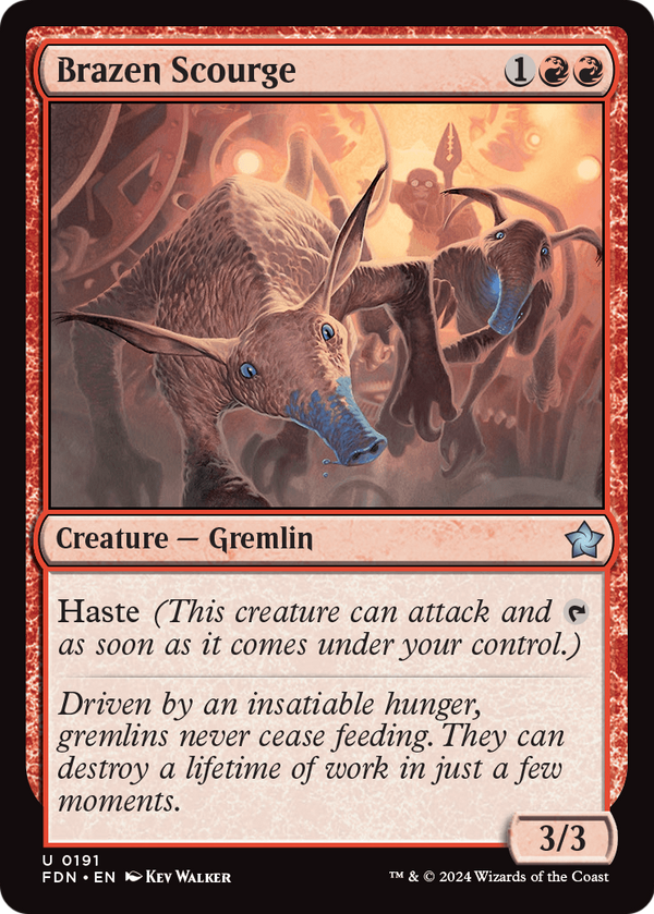 Brazen Scourge (FDN-191) - Foundations
