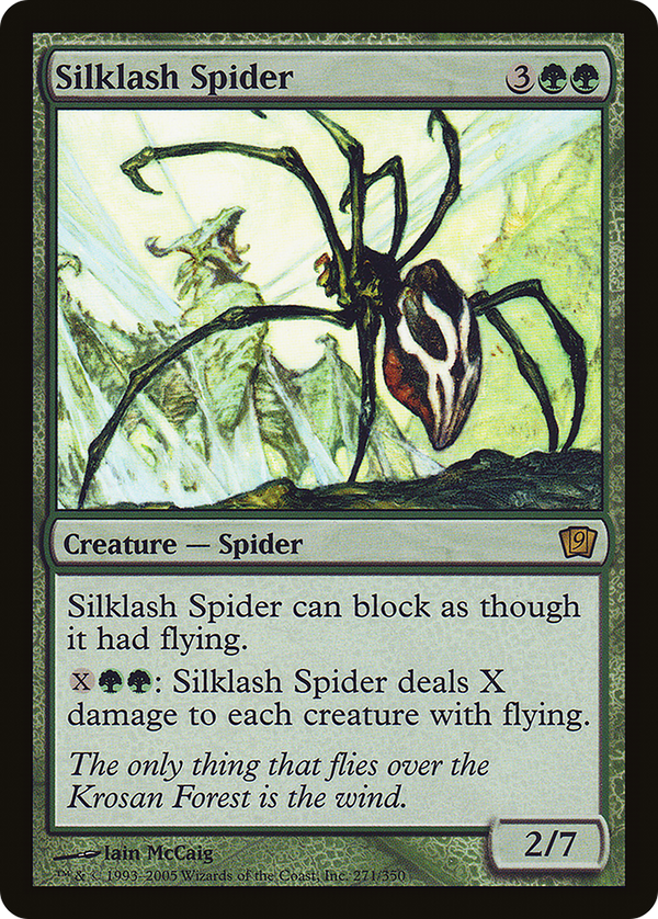 Silklash Spider (9ED-) - 9th Edition Foil