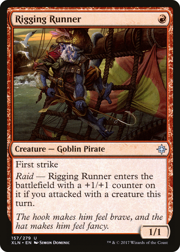 Rigging Runner (XLN-157) - Ixalan Foil