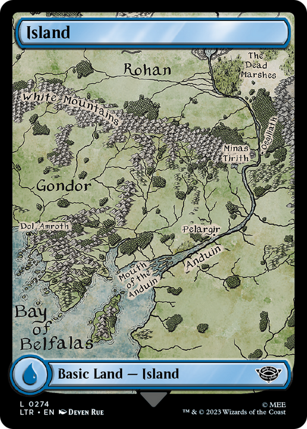 Island (0274) (LTR-274) - The Lord of the Rings: Tales of Middle-earth
