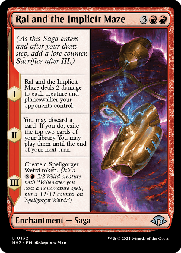 Ral and the Implicit Maze (MH3-132) - Modern Horizons 3
