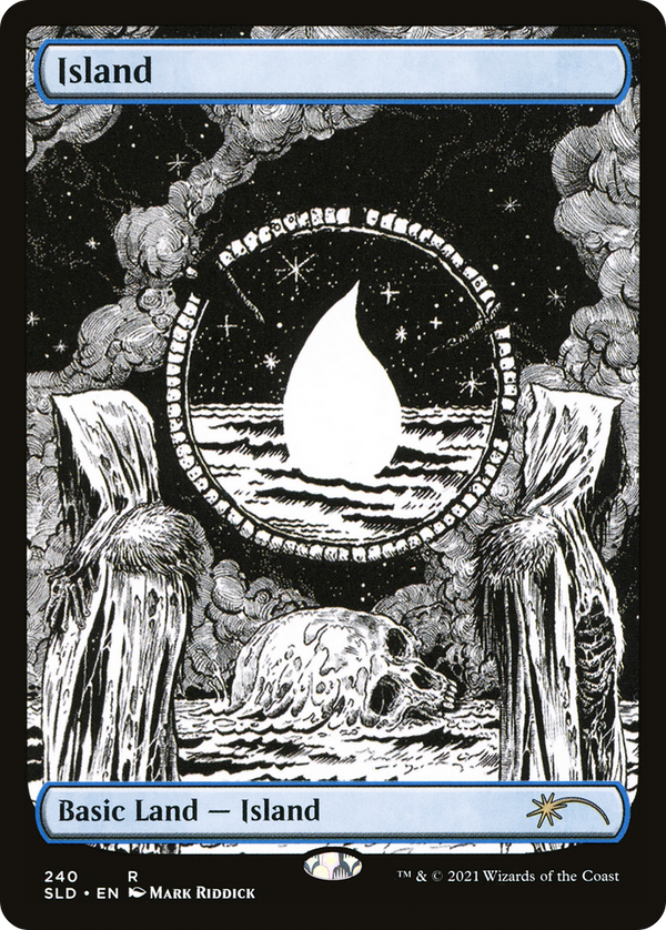 Island (Crushing Brutality) (SLD-240) - Secret Lair Drop Foil