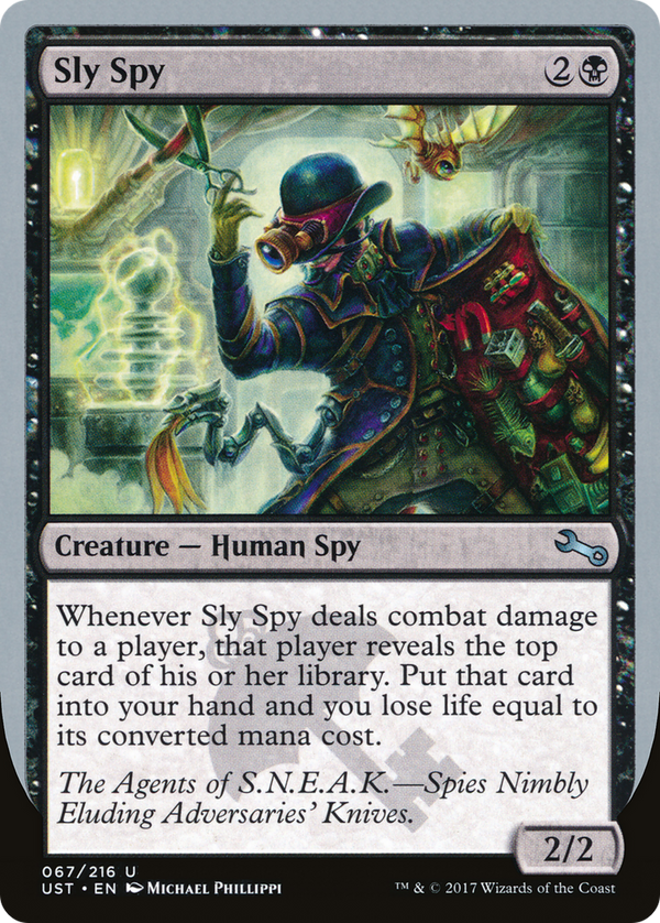 Sly Spy (E) (UST-67E) - Unstable