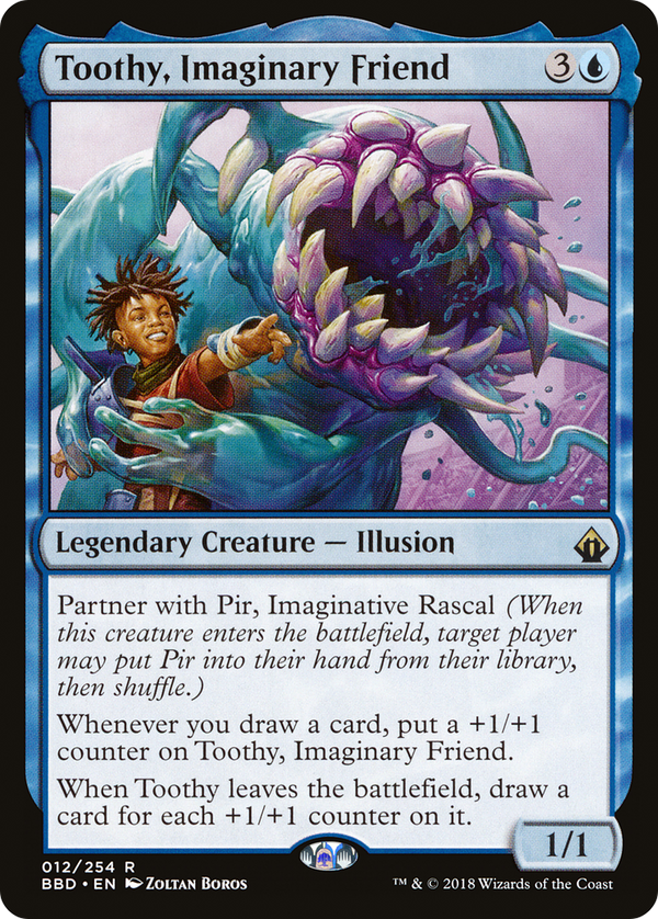 Toothy, Imaginary Friend (BBD-012) - Battlebond Foil