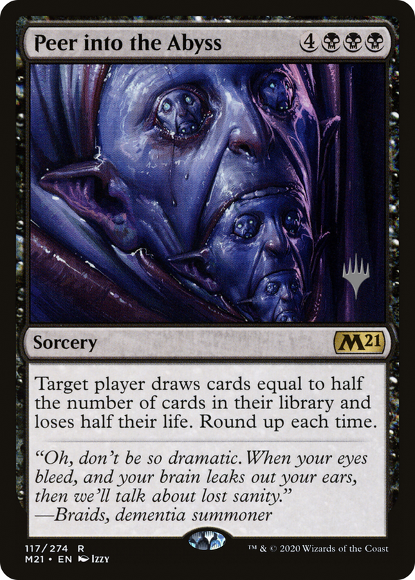 Peer into the Abyss (PPM21-117) - Core Set 2021 Promos Foil