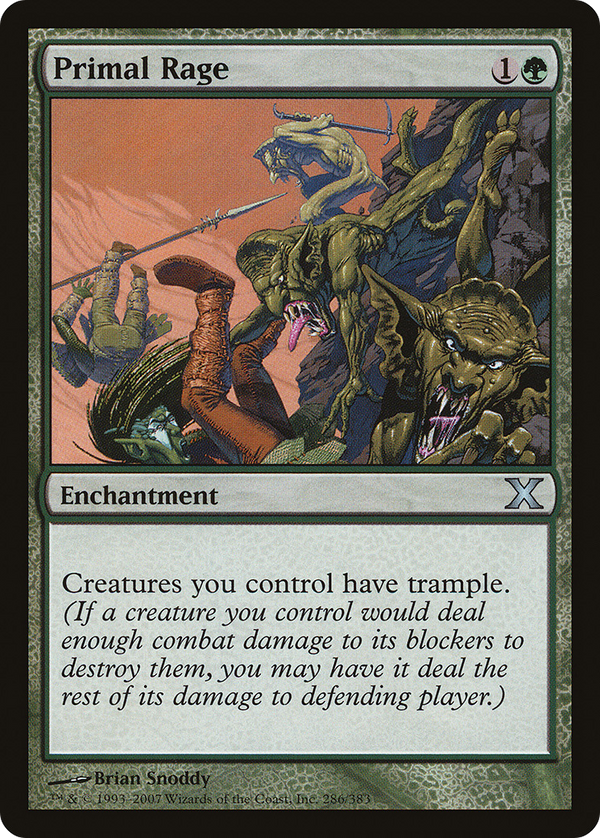 Primal Rage (10E-286) - Tenth Edition