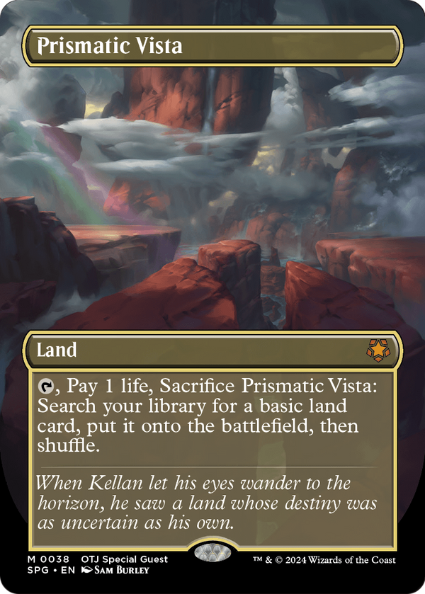 Prismatic Vista (Borderless) (SPG-038) - Special Guests Foil
