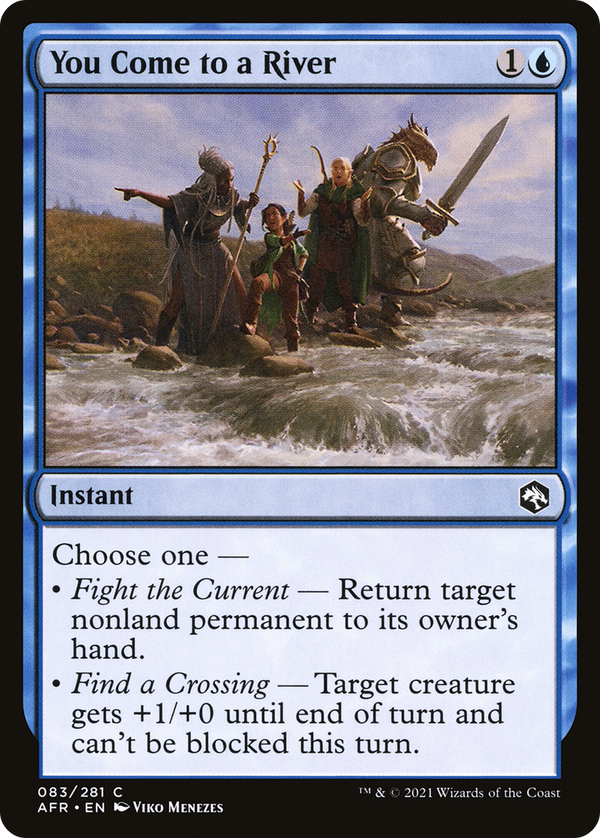 You Come to a River (AFR-083) - Adventures in the Forgotten Realms Foil