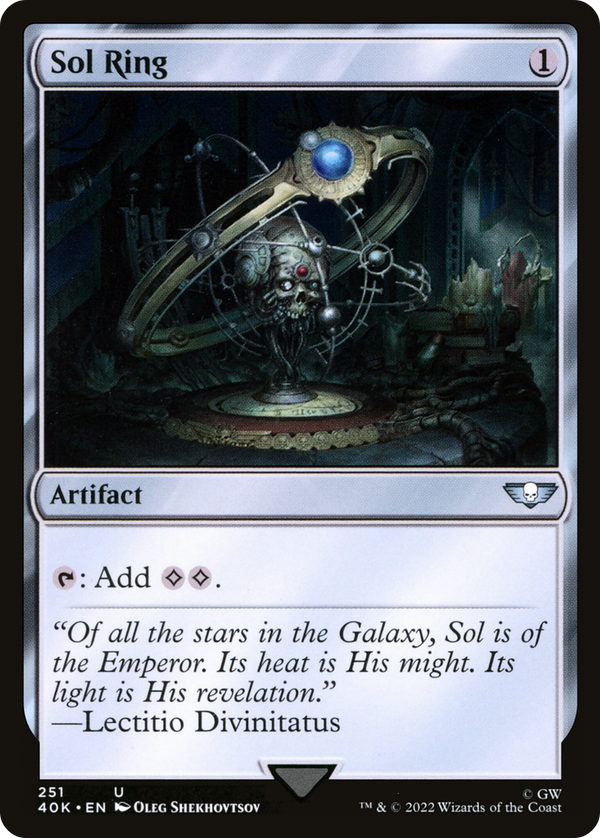 Sol Ring (251) (40K-251) - Warhammer 40,000 Commander