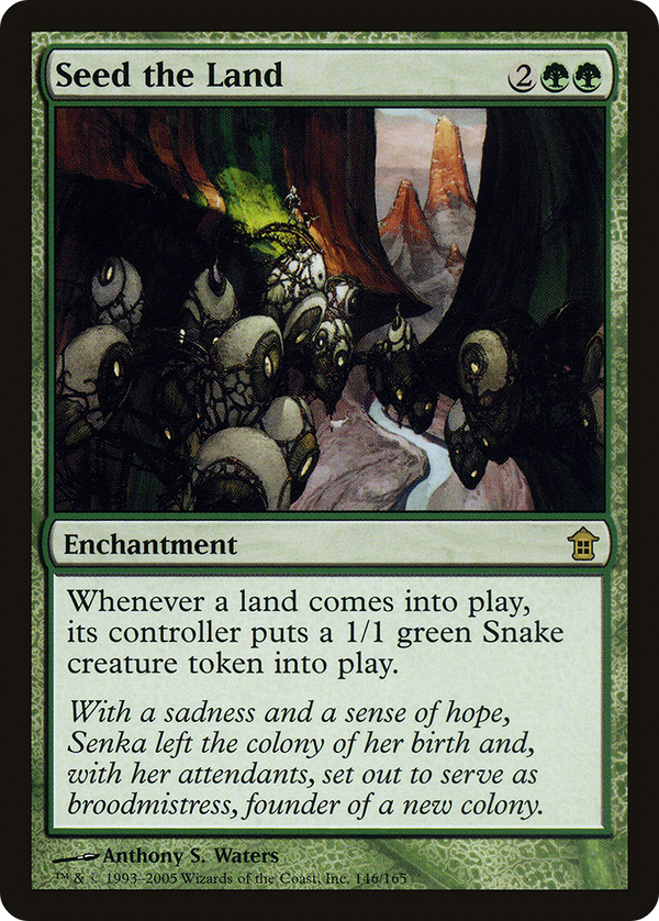 Seed the Land (SOK-146) - Saviors of Kamigawa Foil