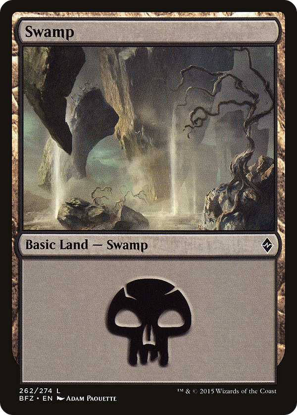 Swamp (262) (BFZ-262) - Battle for Zendikar
