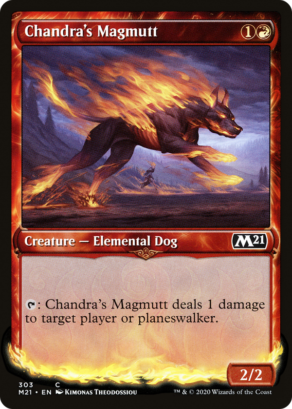 Chandra's Magmutt (Showcase) (M21-303) - Core Set 2021: (Showcase)