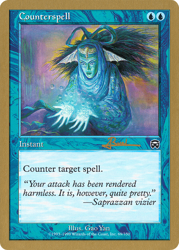 Counterspell - 2001 Antoine Ruel (MMQ) (WCD-) - World Championship Decks 2001
