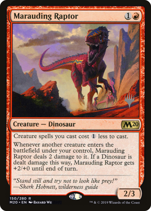 Marauding Raptor (PPM20-150) - Core Set 2020 Promos