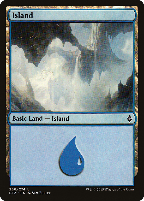 Island (256) (BFZ-256) - Battle for Zendikar