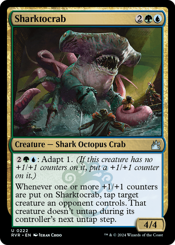 Sharktocrab (RVR-222) - Ravnica Remastered Foil