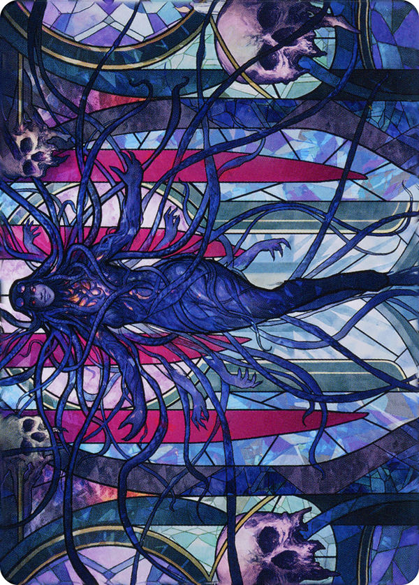 Braids, Arisen Nightmare // Braids, Arisen Nightmare (ADMU-066) - Dominaria United Art Series (Borderless) Foil