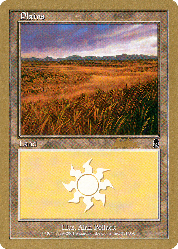 Plains (331) - 2002 Brian Kibler (ODY) (WCD-) - World Championship Decks 2002