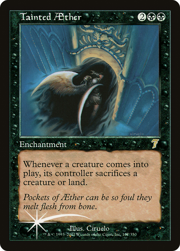 Tainted Aether (7ED-167★) - 7th Edition