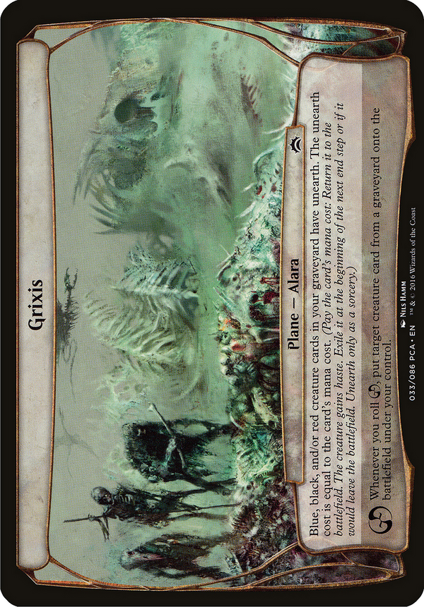 Grixis (Planechase Anthology) (OVER-033) - Planechase Anthology Planes