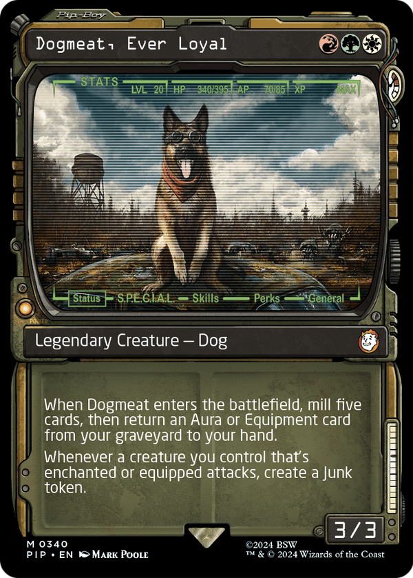 Dogmeat, Ever Loyal (Showcase) (PIP-340) - Fallout: (Showcase) Foil