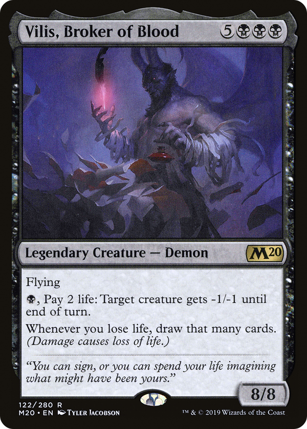 Vilis, Broker of Blood (M20-122) - Core Set 2020