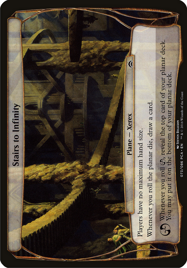 Stairs to Infinity (Planechase Anthology) (OVER-073) - Planechase Anthology Planes