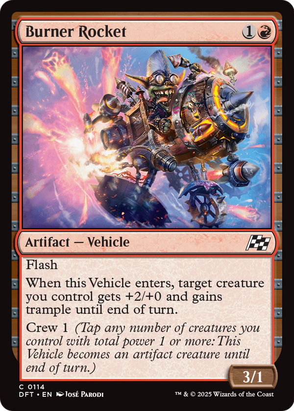Burner Rocket (DFT-114) - Aetherdrift