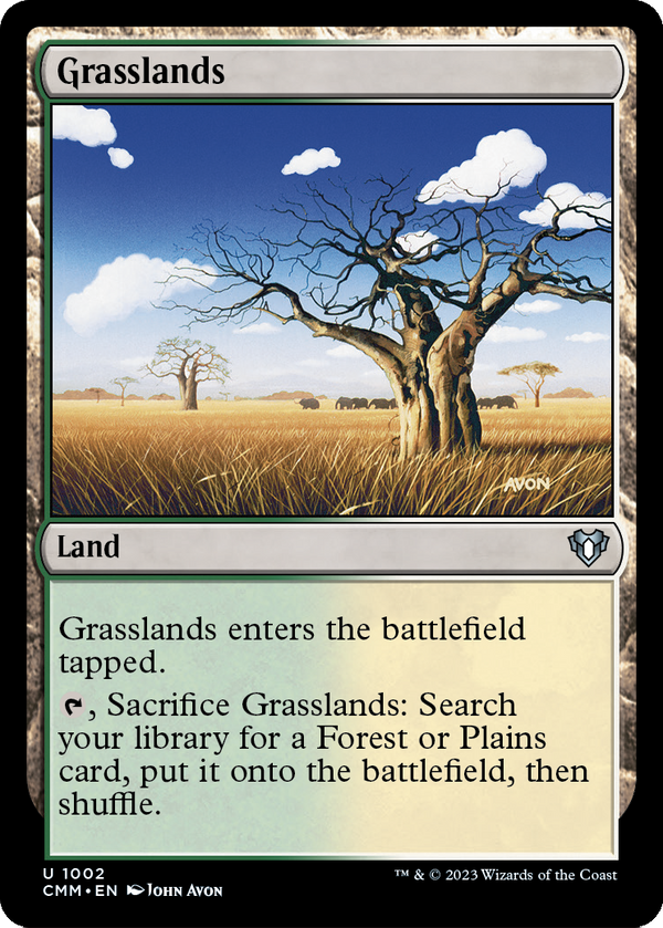 Grasslands (CMM-1002) - Commander Masters