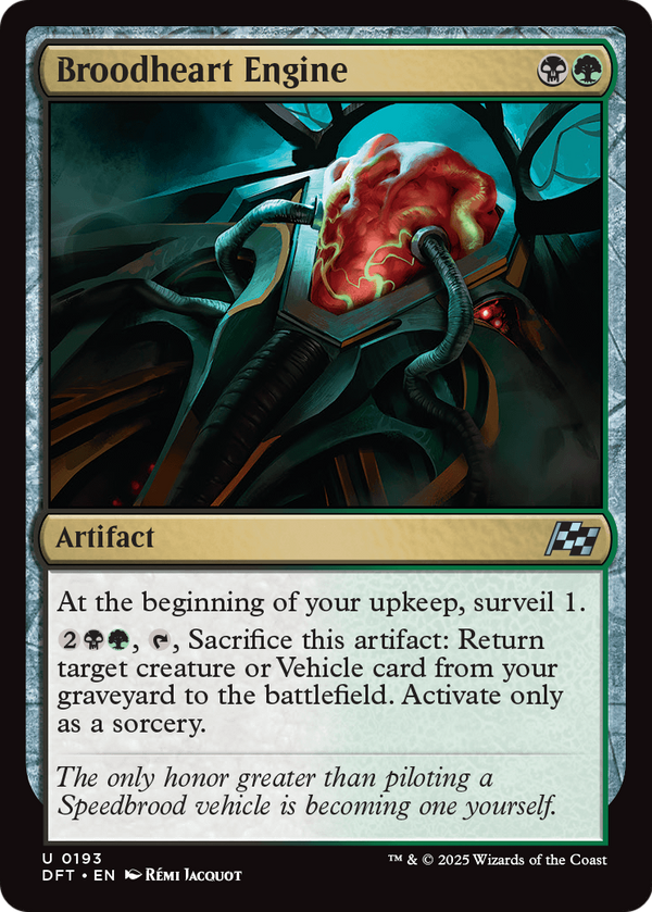 Broodheart Engine (DFT-193) - Aetherdrift